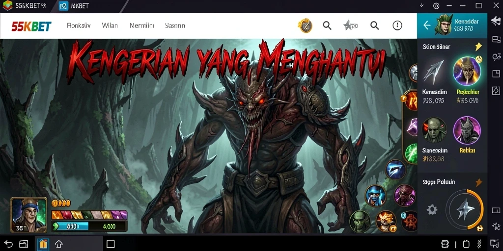 Screenshot gameplay menegangkan di 55KBET.