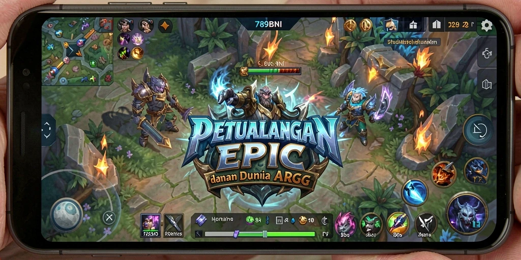 Tampilan gameplay ARPG yang intens dan seru.