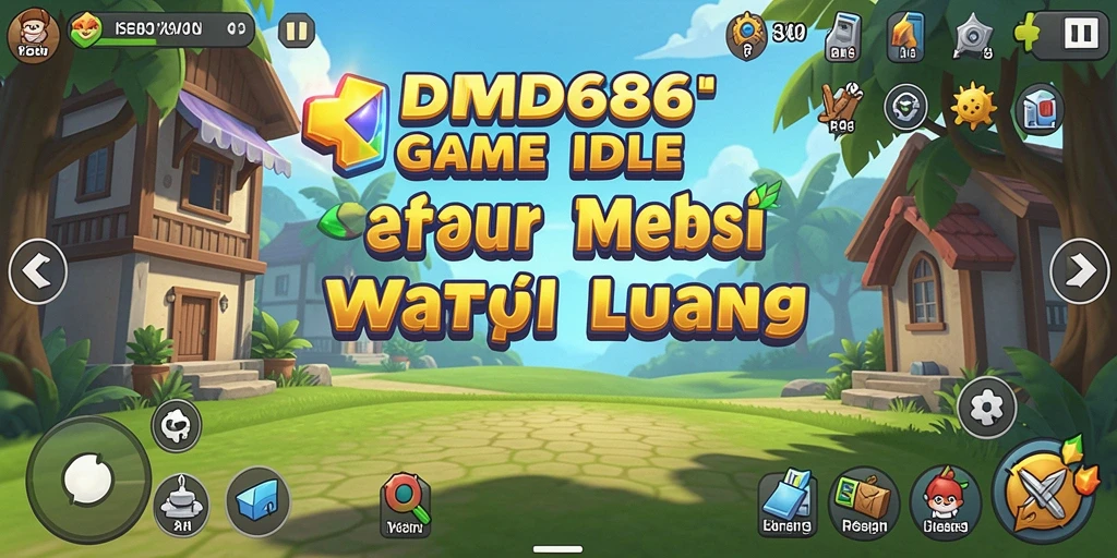 Screenshot utama DMD686 menampilkan gameplay yang tenang dan memikat.