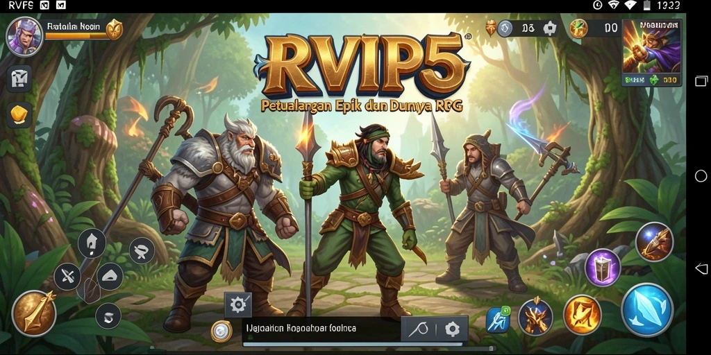 Menampilkan aksi seru dan strategi pertempuran dalam RVIP5.